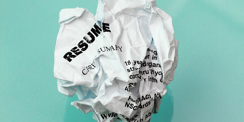 Bad Resume