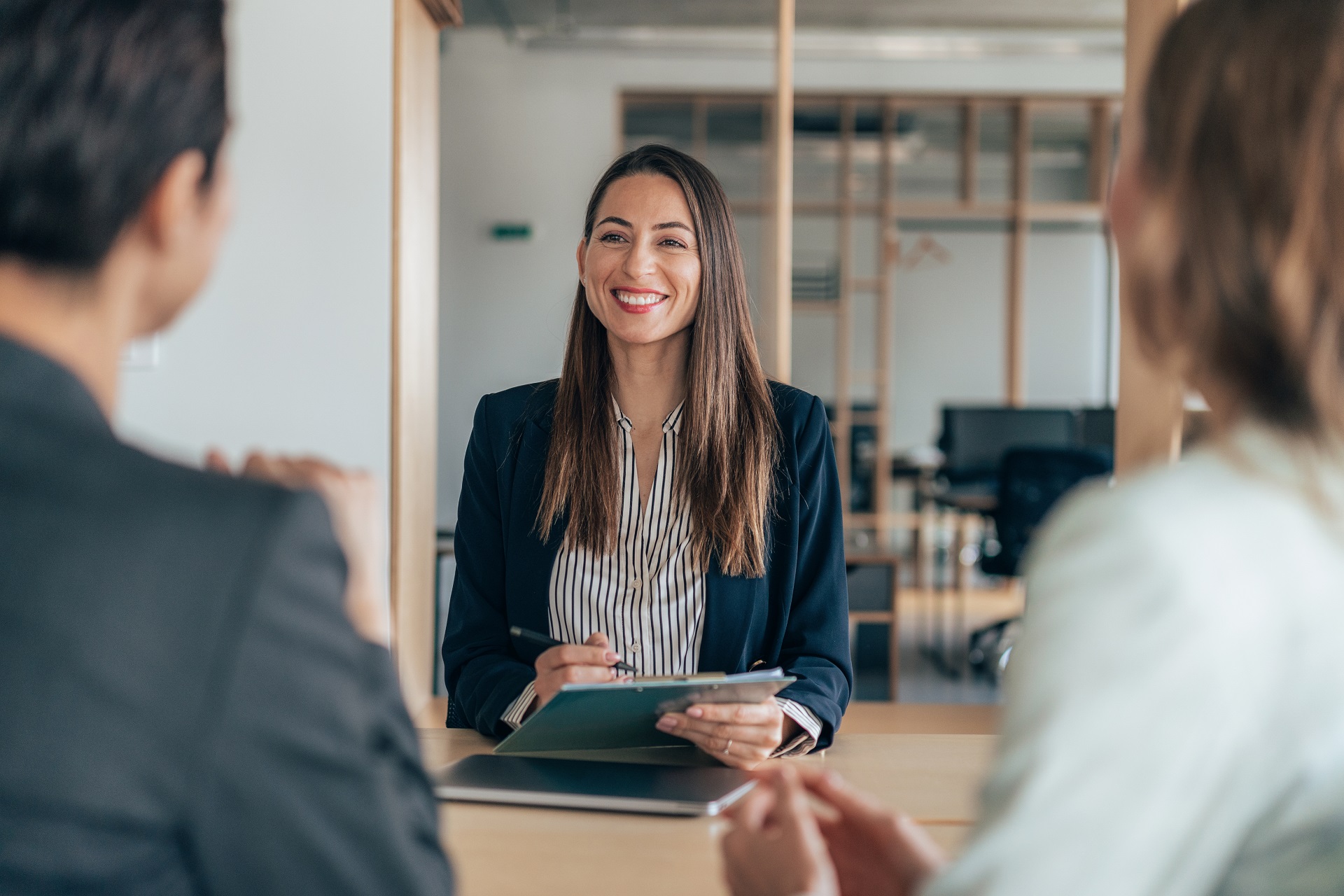 Colleagues in a meeting