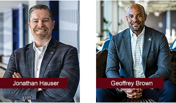 Jonathan Hauser and Geoffrey Brown