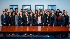 The 2020 class of Mary T. Washington Wylie Internship Preparation Program scholars